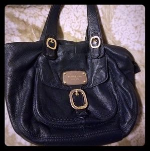 Michael Kors Navy Leather Purse